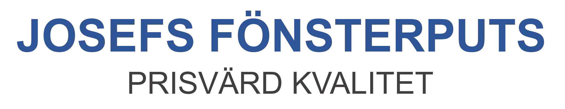 Josefs Fönsterputs i Halmstad logotyp