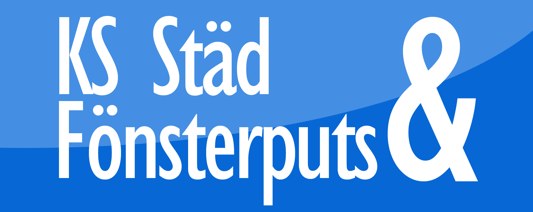 KS Städ & Fönsterputsning logotyp