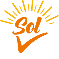 Solklart Städ & Fönsterputs logotyp